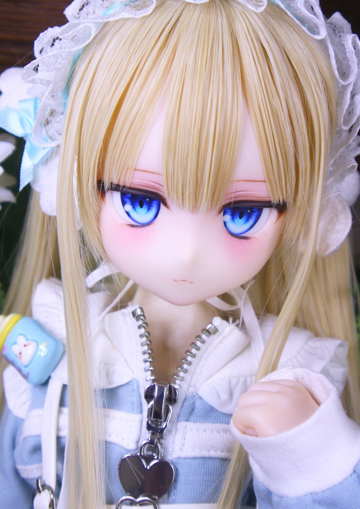 DDH-29 カスタムヘッド セミホワイト肌+ディーラー様製アイ付
