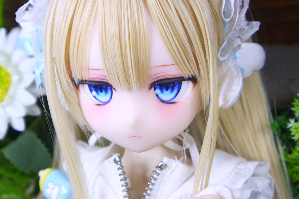 DDH-29 カスタムヘッド セミホワイト肌+ディーラー様製アイ付