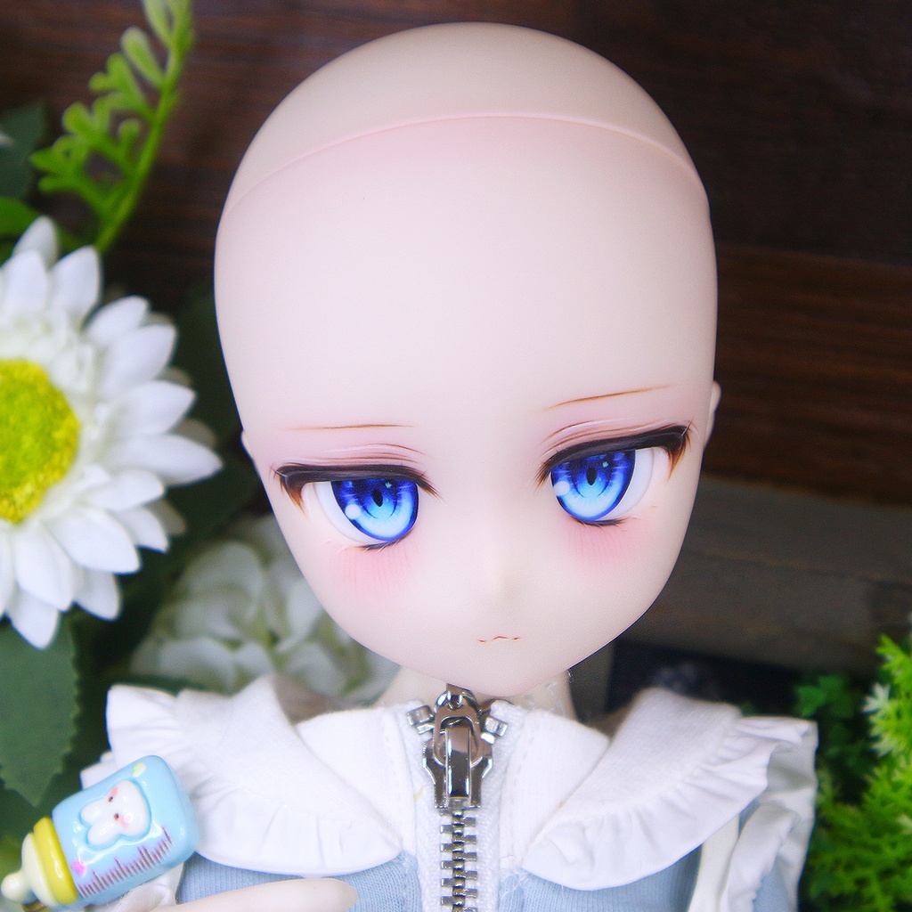 DDH-29 カスタムヘッド セミホワイト肌+ディーラー様製アイ付