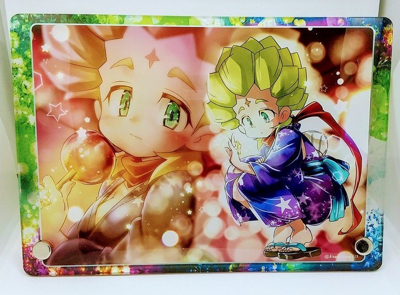 幼馴染との夏の思い出アクリルボード