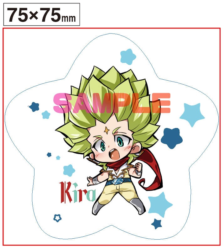 ジョキラクラッシュラメアクリルキーホルダーセット