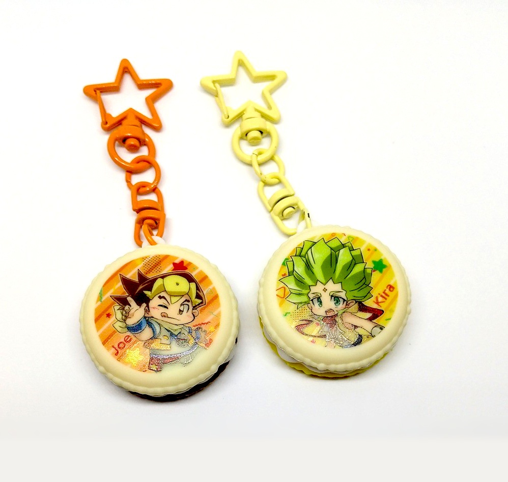 【親友】マカロンラバーキーホルダー【ダチブラ】