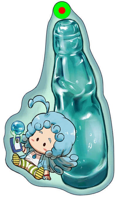 【親友】琥珀糖アクリルキーホルダーセット【ダチブラ】