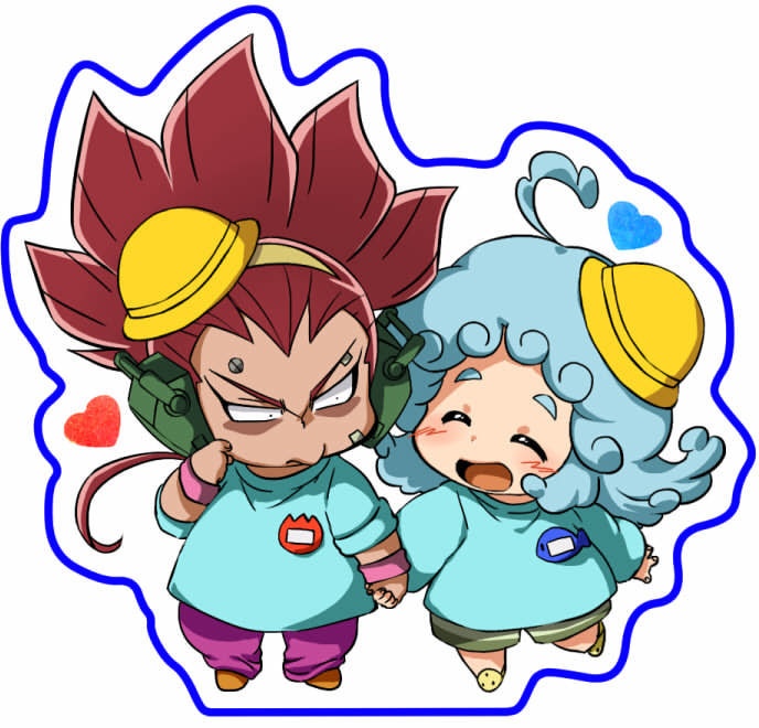 【親友】園児化アクリルスタンド【ダチブラ】