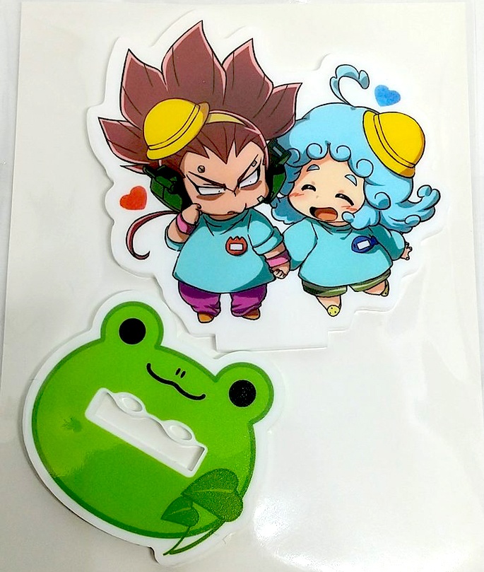 【親友】園児化アクリルスタンド【ダチブラ】