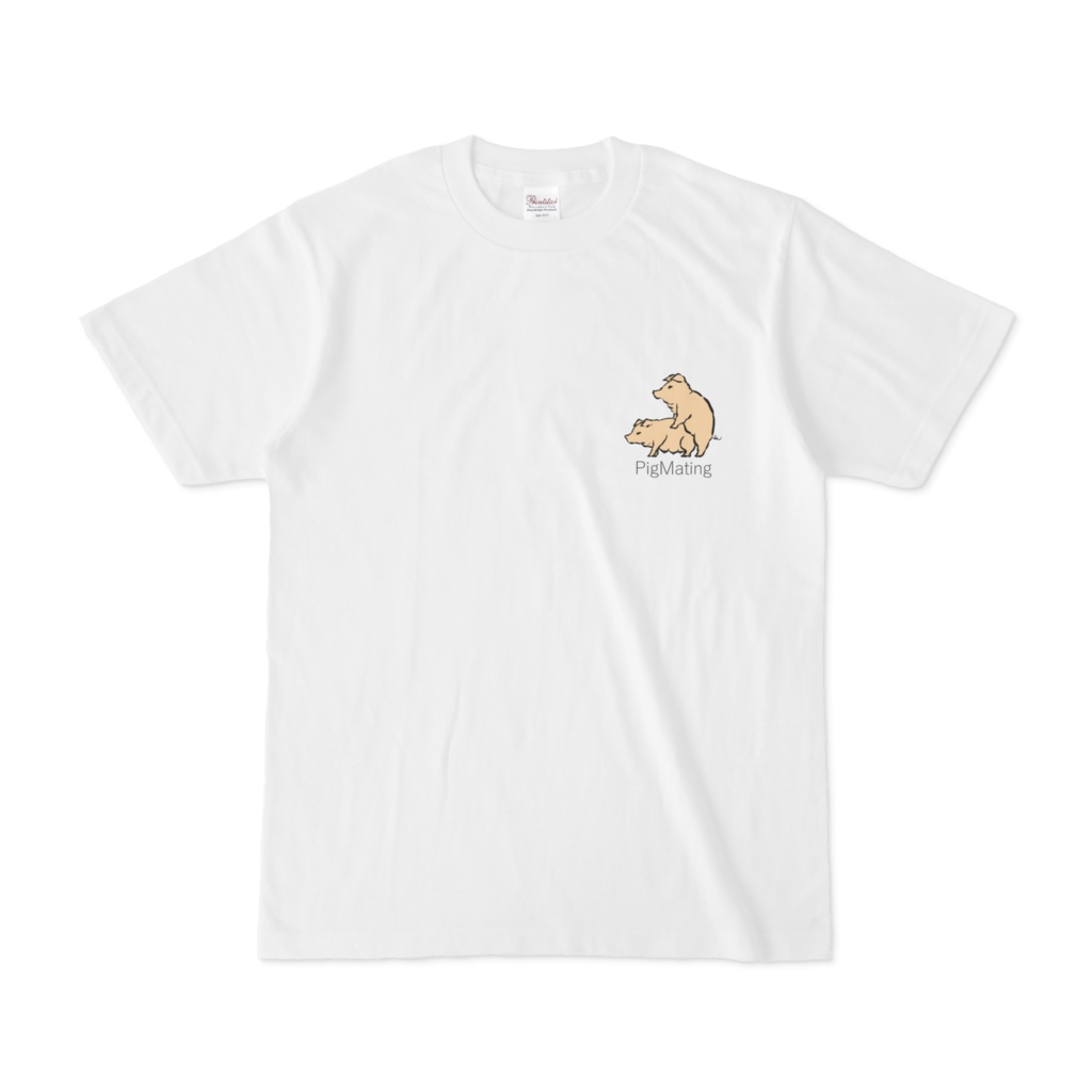 Pig Mating Ｔシャツ　色付き