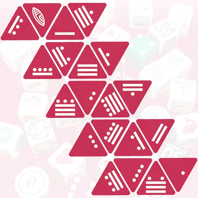 20面マヤ数字ダイス (1個)