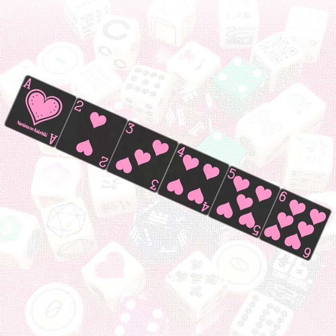 ハート柄ダイス (1個)