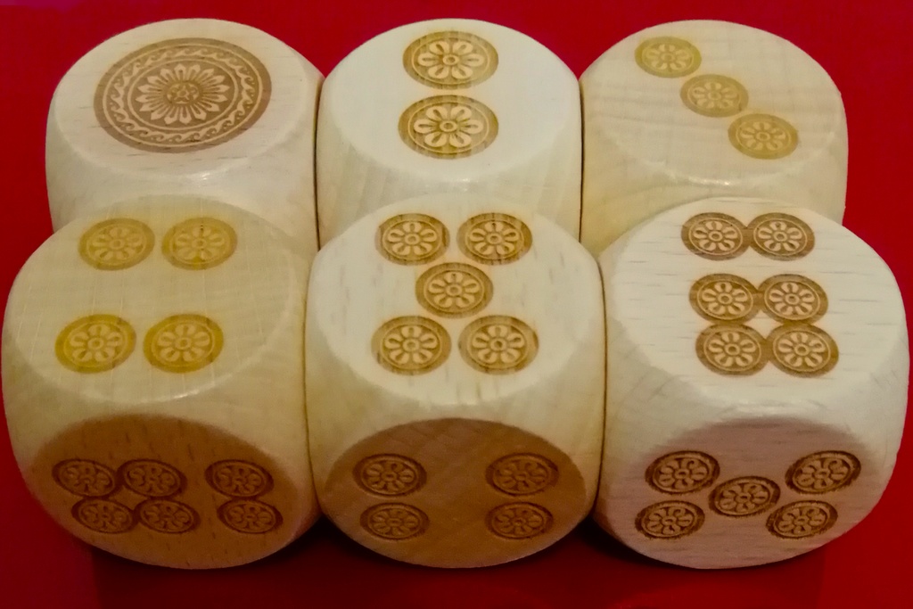 木製(大)筒子ダイス (1個)