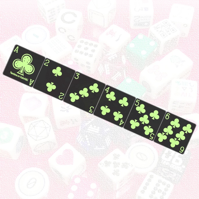 クラブ柄ダイス (1個)