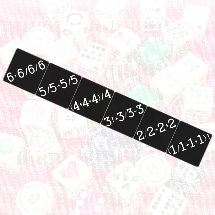 4つの裏目数ダイス (1個)