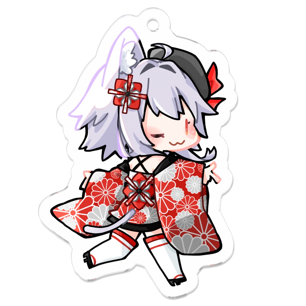 ミニキャラアクキー　衣装F