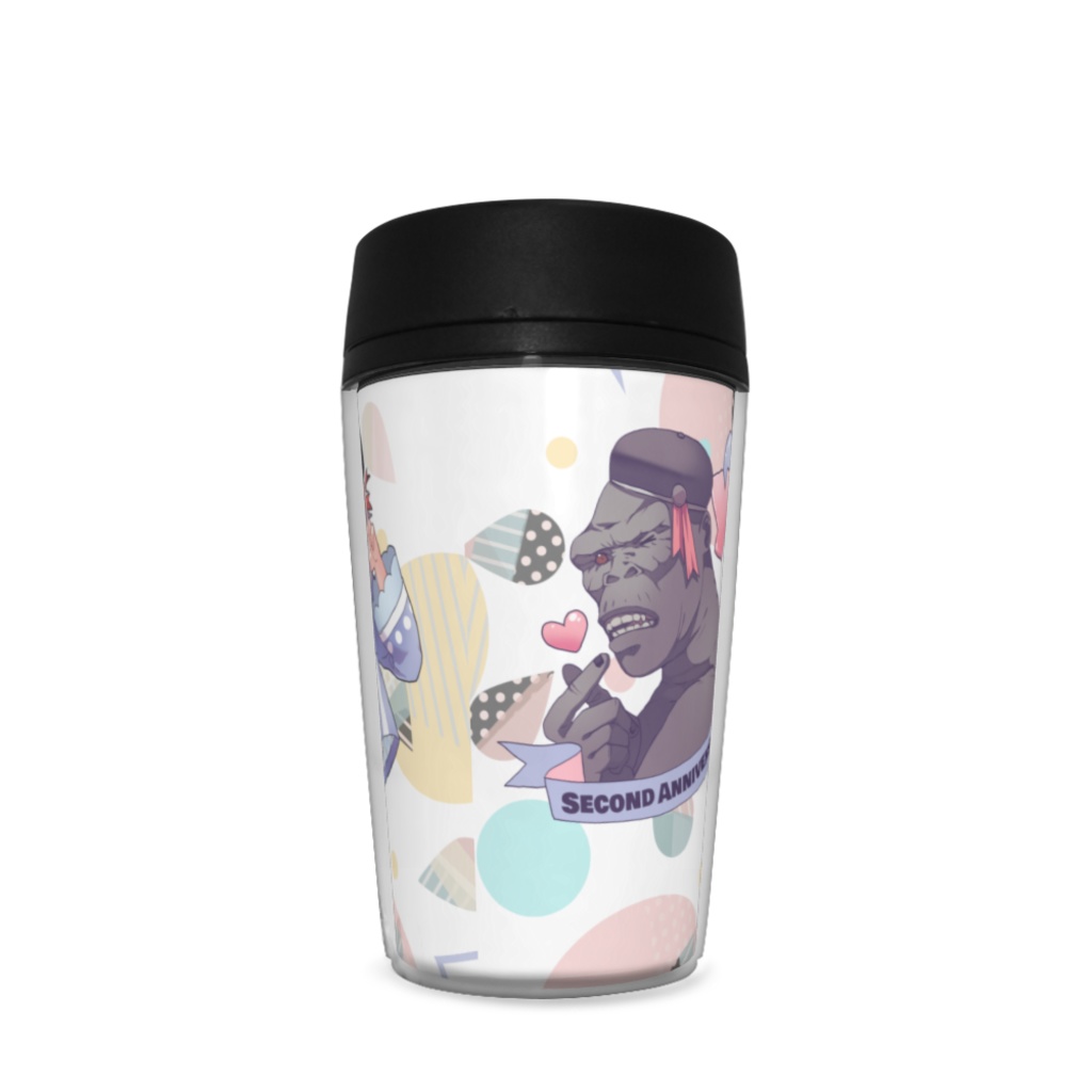 2周年記念イラスト タンブラー