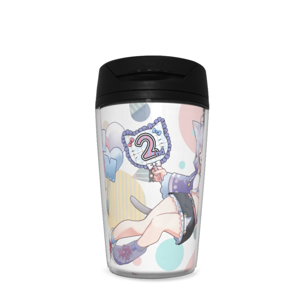 2周年記念イラスト タンブラー