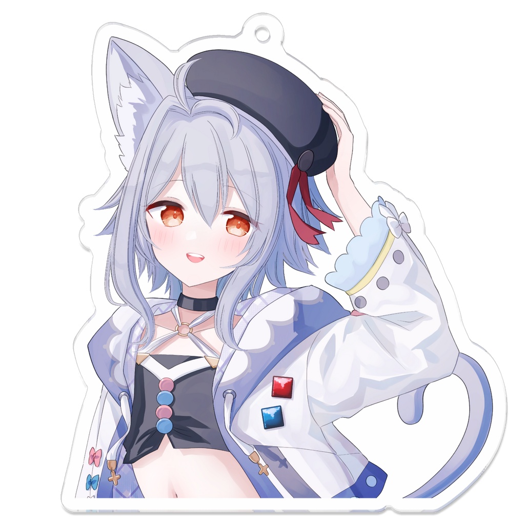 ４周年記念イラスト　アクリルキーホルダー