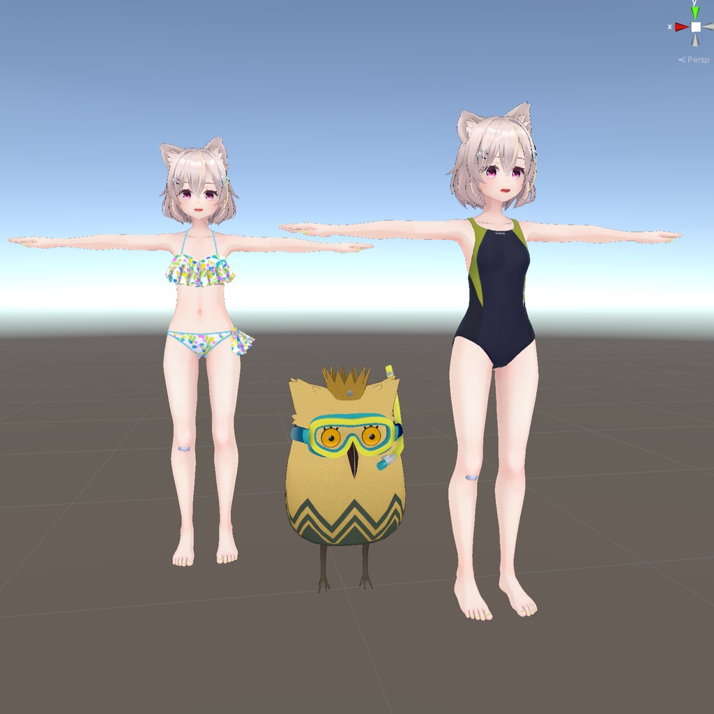 水着セット for トラスとウェッジ