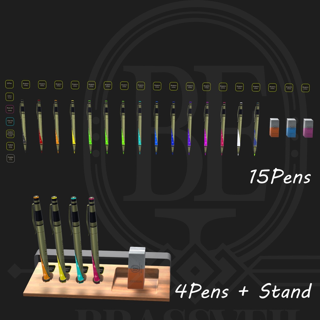 🎄クリスマスまで半額🎄 QvPen差し替えモデル 『Brassveil』