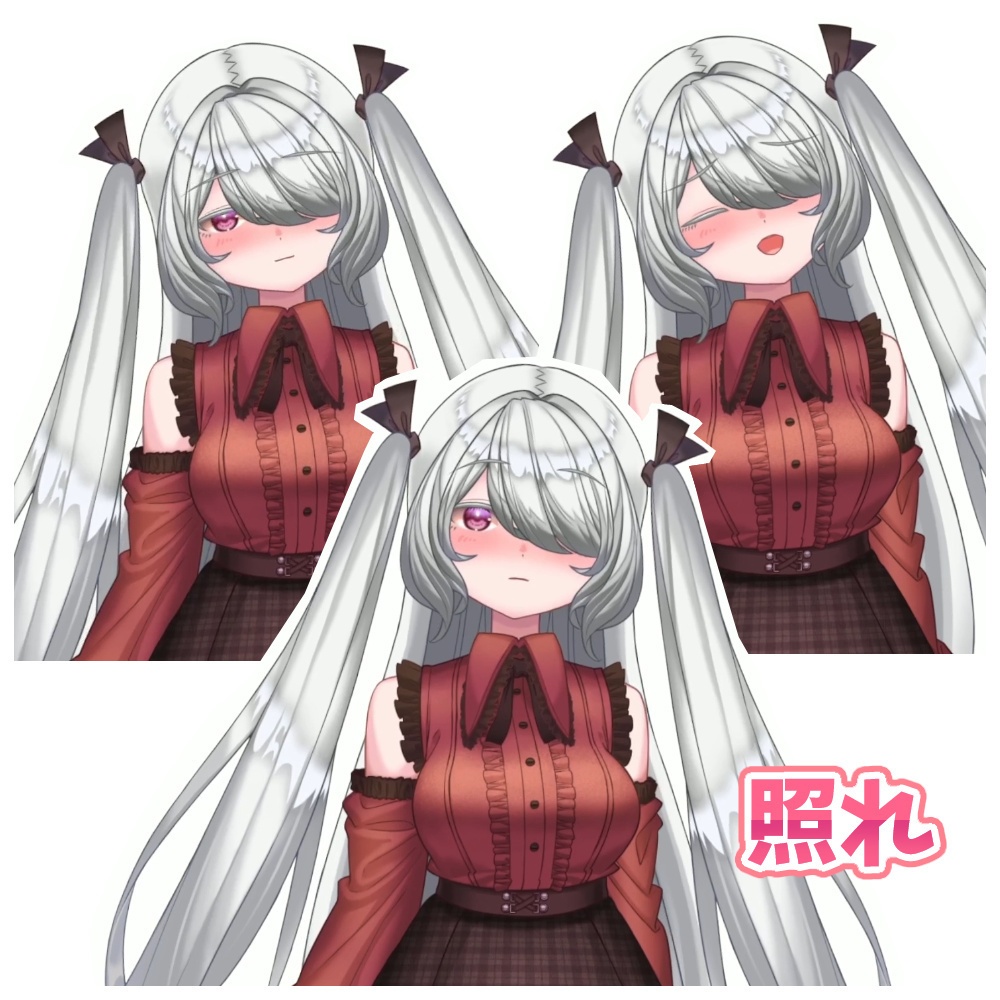 【Live2D汎用モデル】女子 モデル名:yuri