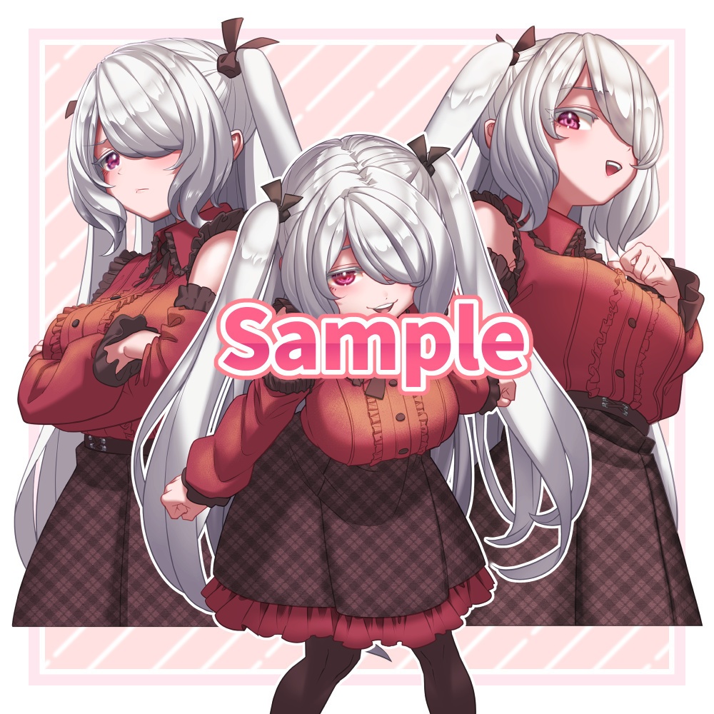 イラスト素材 Live2Dモデル名:yuri