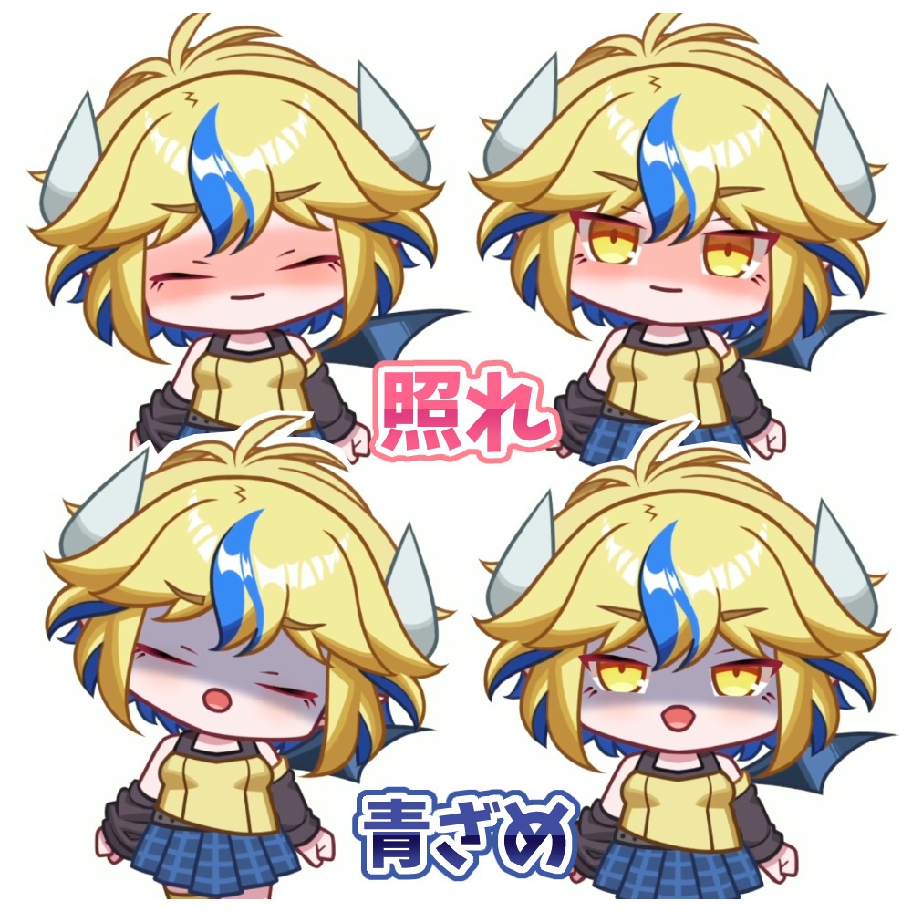 【Live2D汎用モデル】SD女子 モデル名:dahlia