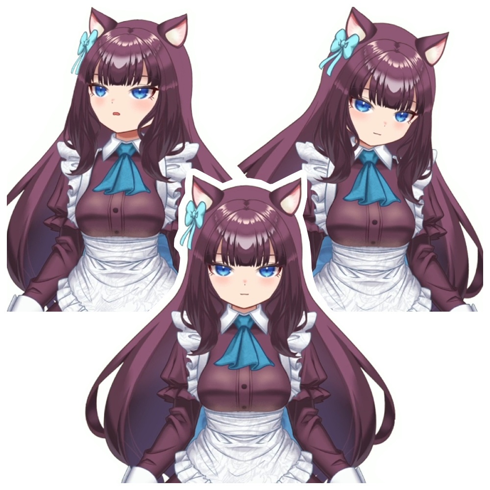 【Live2D汎用モデル】女子 モデル名:sumire