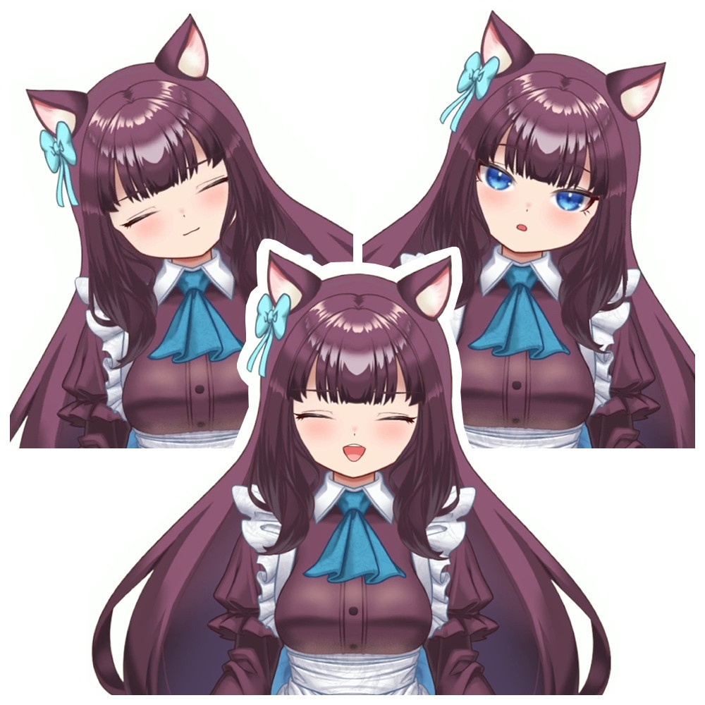 無料版【Live2D汎用モデル】女子 モデル名:sumire