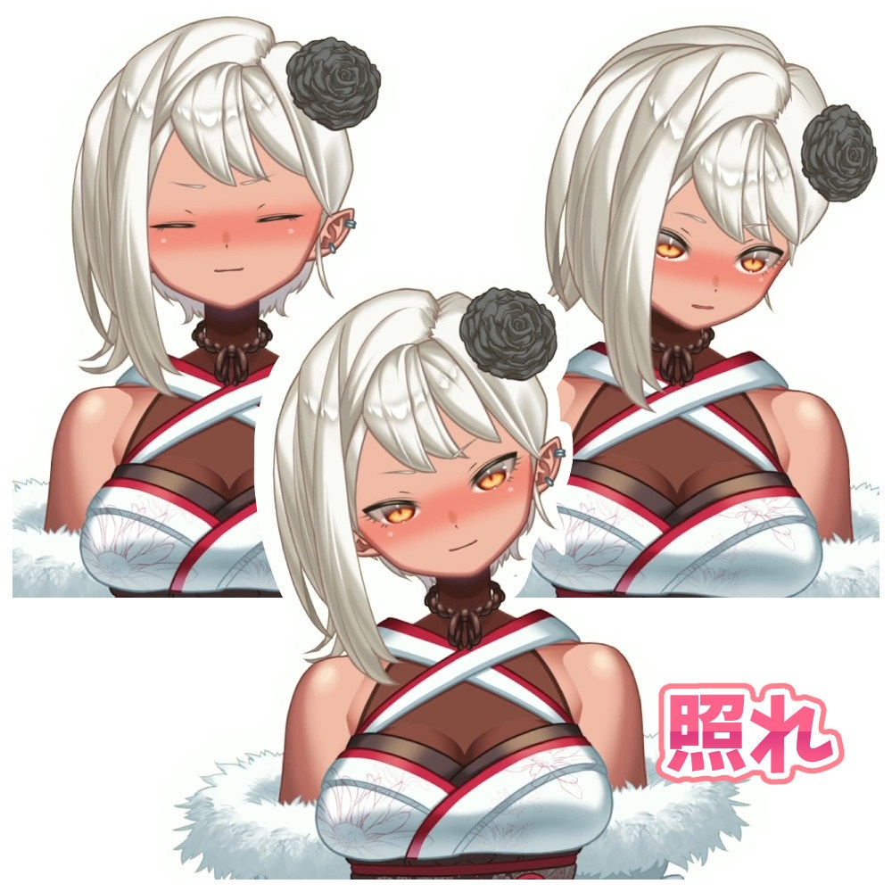 【Live2D汎用モデル】女子 モデル名:chamomile