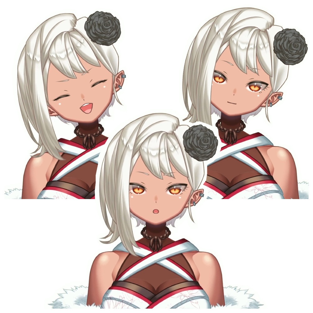 無料版【Live2D汎用モデル】女子 モデル名:chamomile