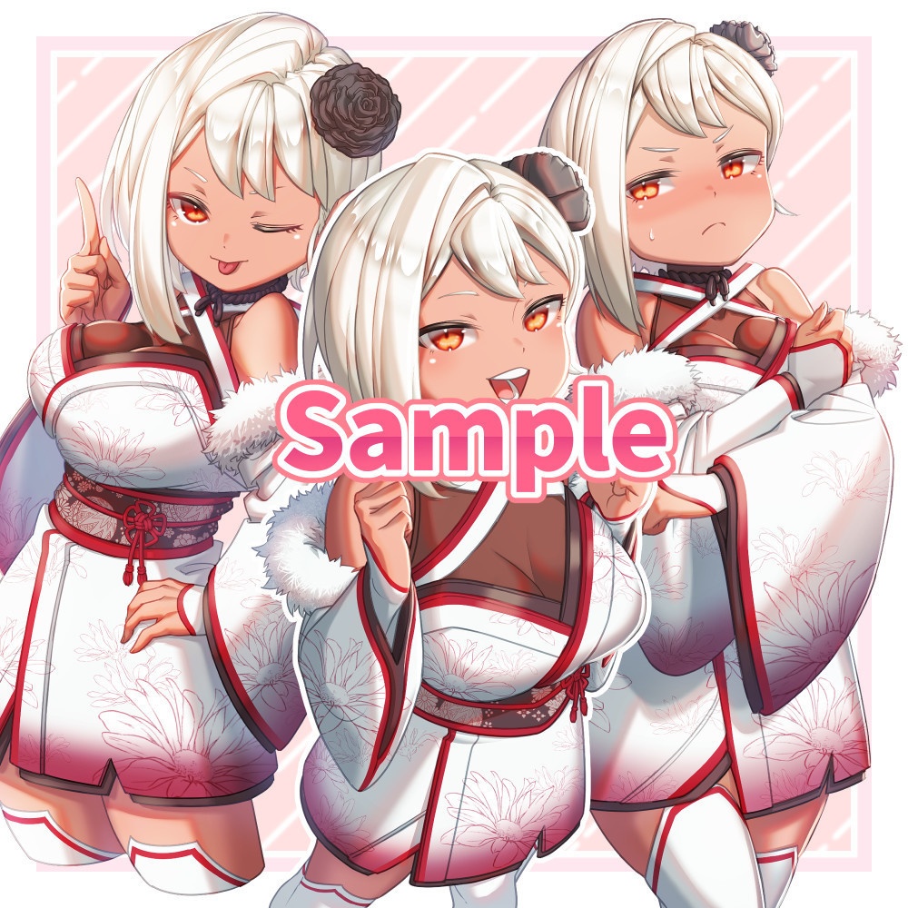 イラスト素材 Live2Dモデル名:chamomile