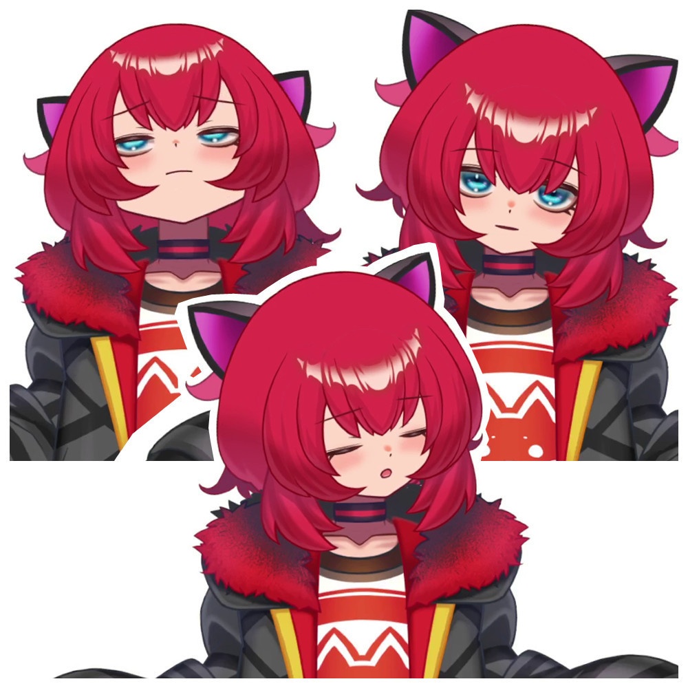 【Live2D汎用モデル】モデル名:ayame