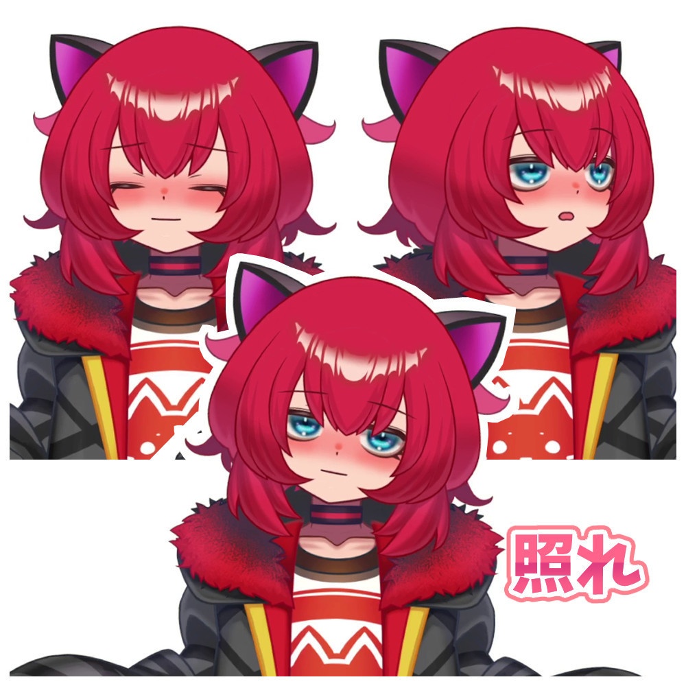 【Live2D汎用モデル】モデル名:ayame