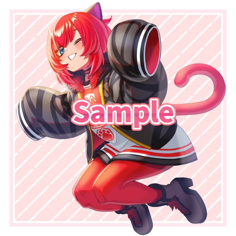 イラスト素材 Live2Dモデル名:ayame