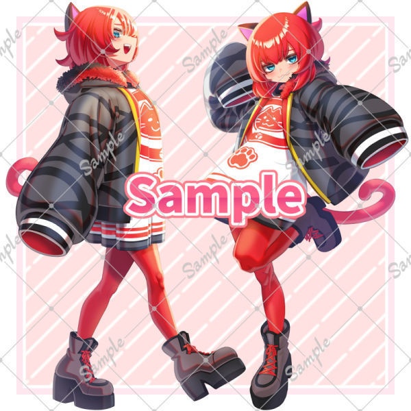 イラスト素材 Live2Dモデル名:ayame