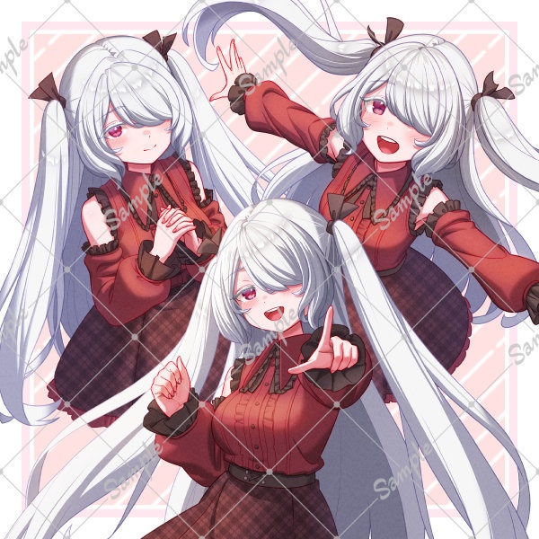 イラスト素材 Live2Dモデル名:yuri ②