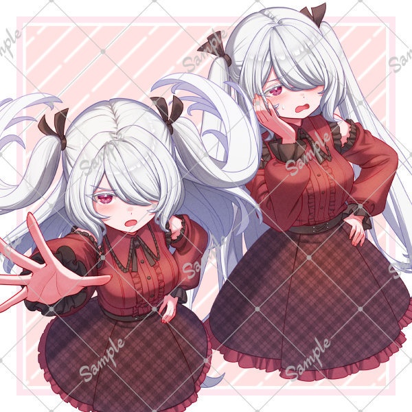 イラスト素材 Live2Dモデル名:yuri ②