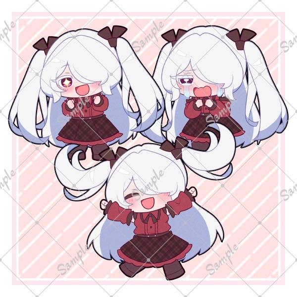 SDイラスト素材 Live2Dモデル名:yuri