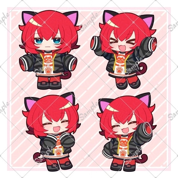 SDイラスト素材 Live2Dモデル名:ayame