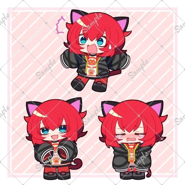 SDイラスト素材 Live2Dモデル名:ayame