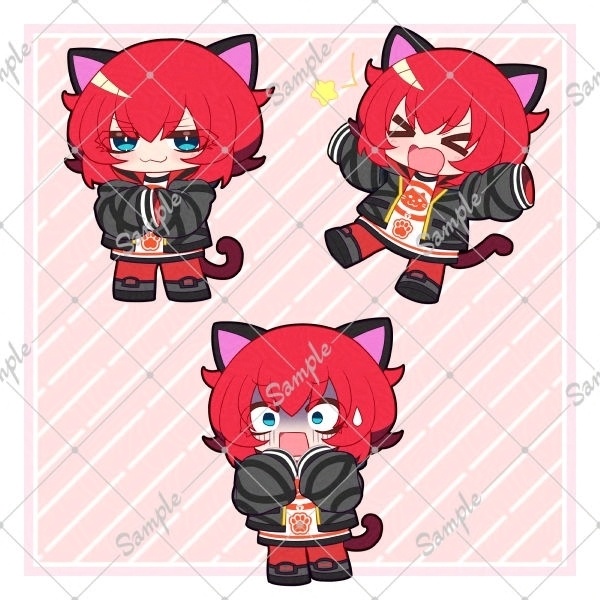 SDイラスト素材 Live2Dモデル名:ayame