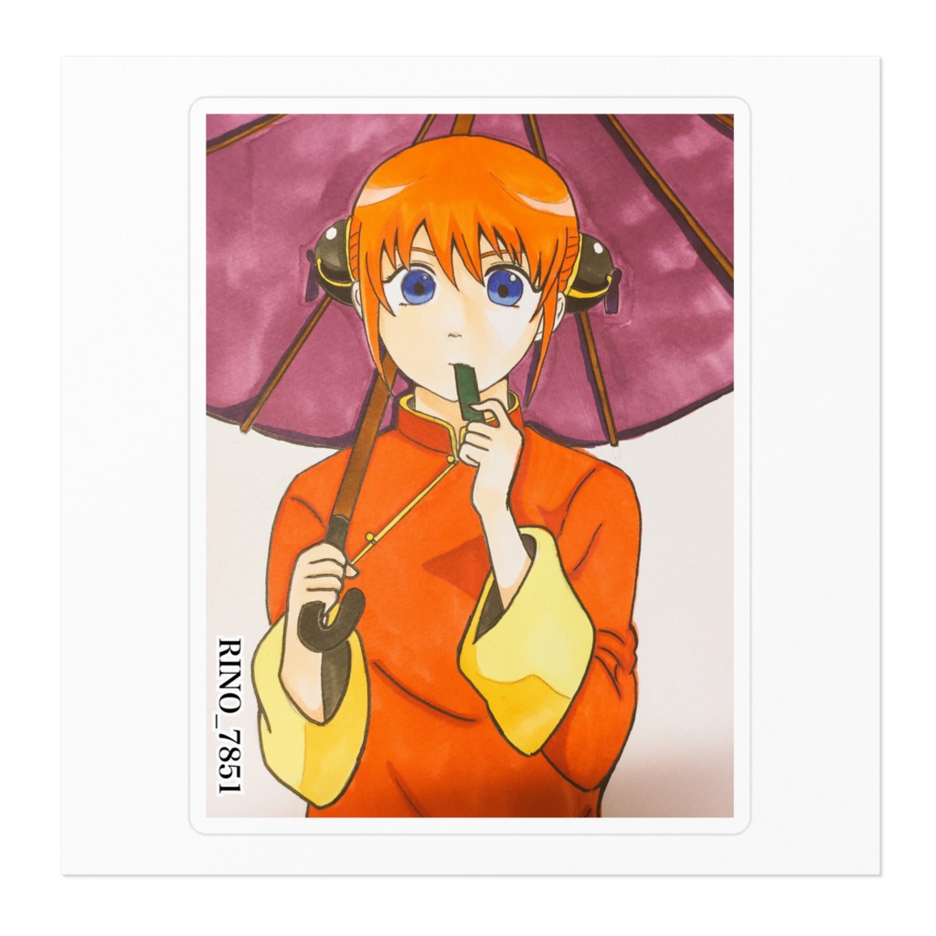 神楽ステッカー