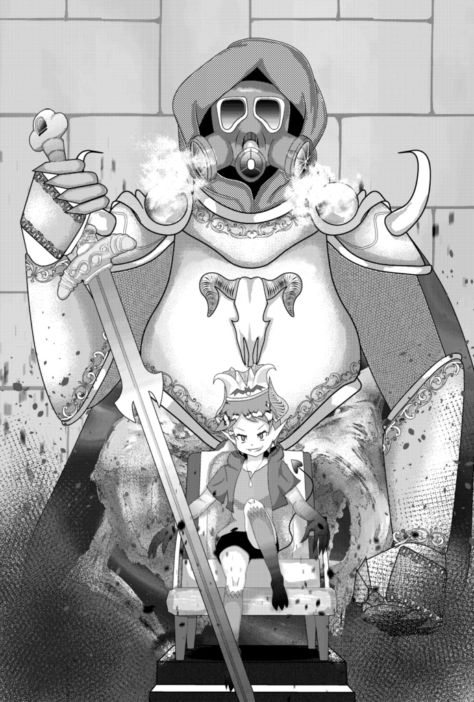 [数量限定]暗黒騎士 ポストカード