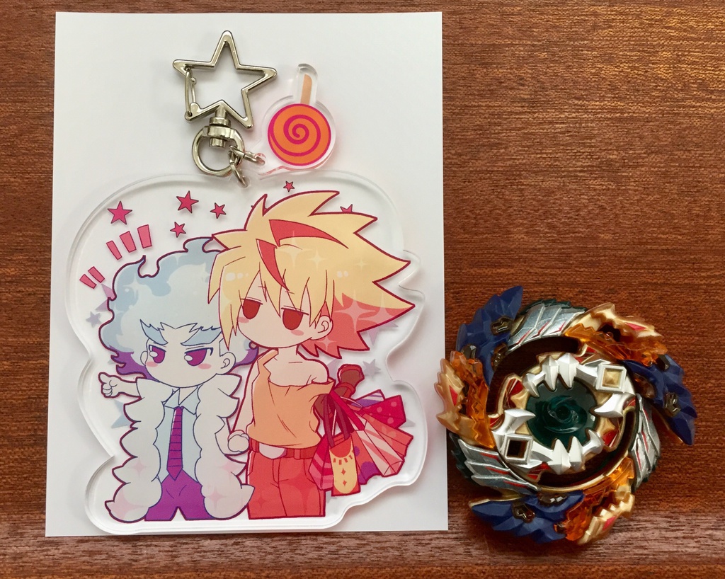 フリルイおでかけアクキー