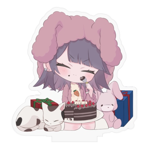 お誕生日アクリルスタンド裏表印刷