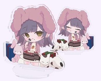 ⚠アクリルスタンドorキーホルダー買った人限定ホームページ お誕生日アクリルスタンド裏表印刷