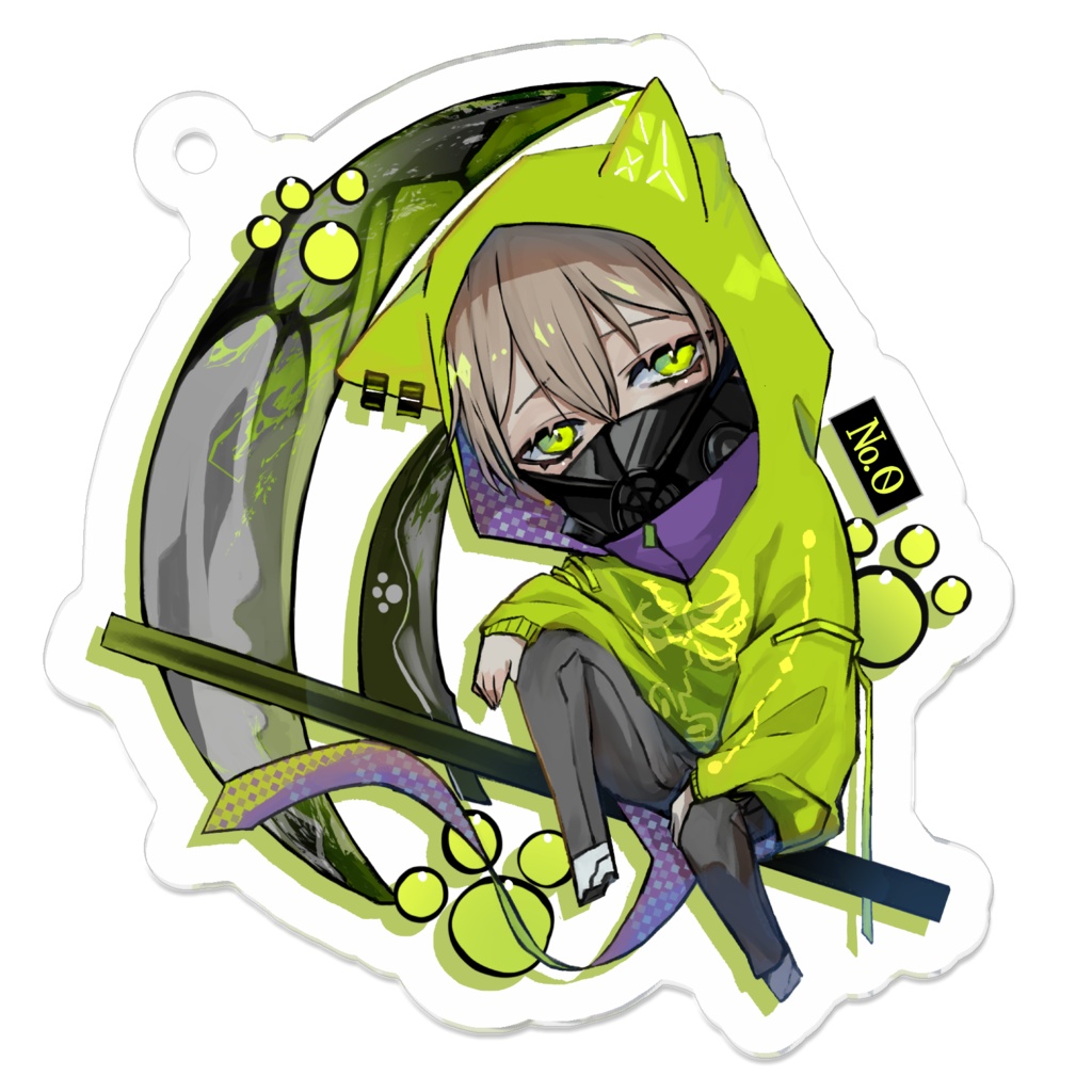 創作っ子キーホルダー【No.0】