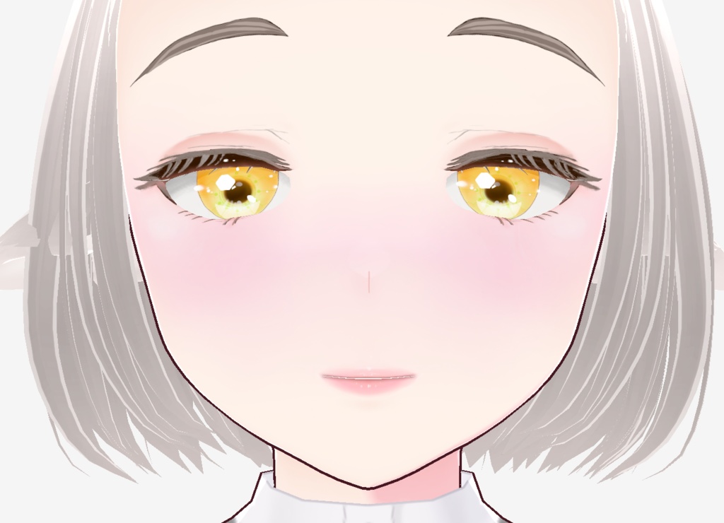 【VRoid】重ね付けを楽しむ 2色チークパレット