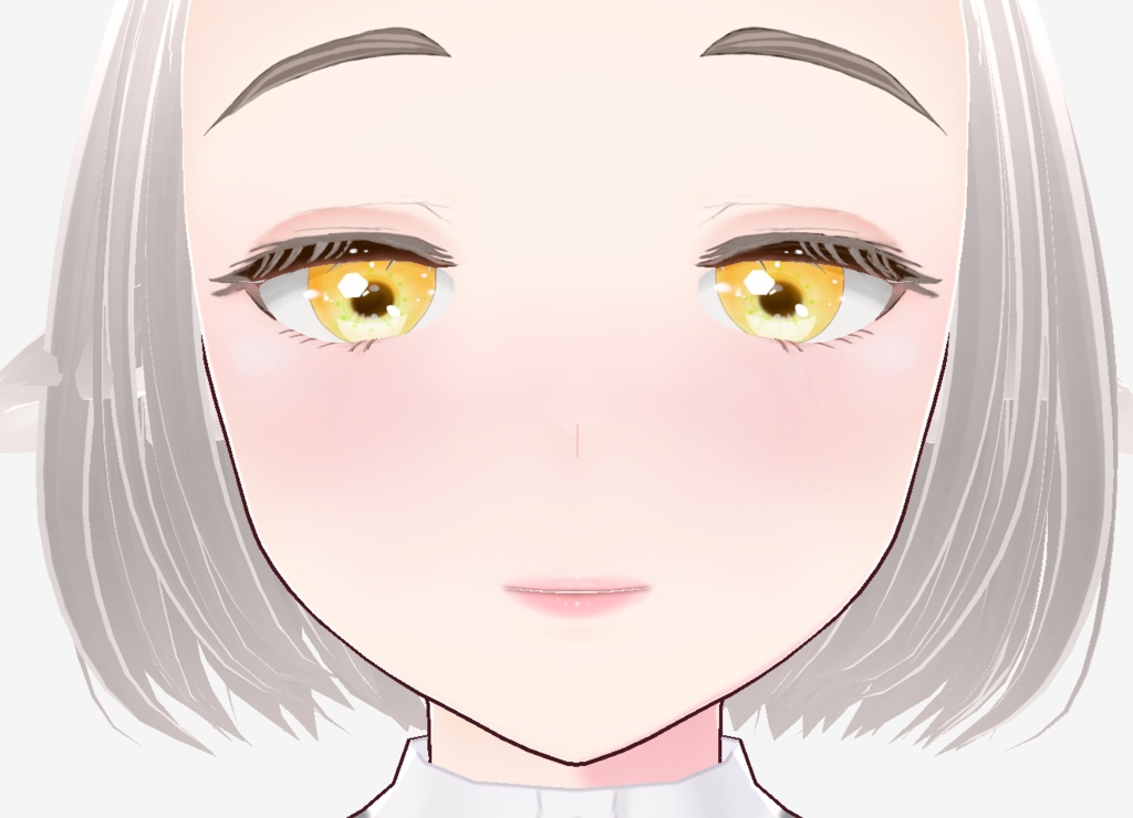 【VRoid】重ね付けを楽しむ 2色チークパレット