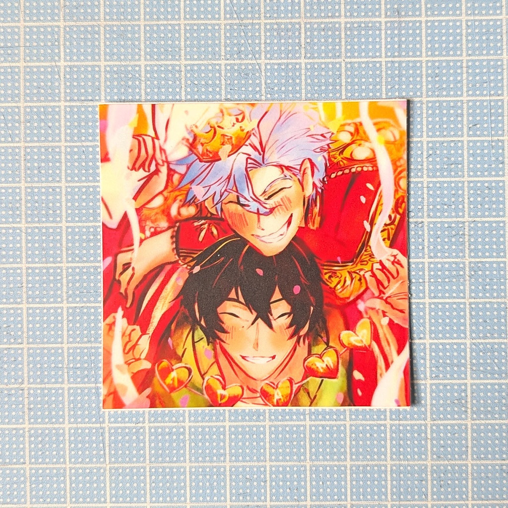 スネーク&愛抱夢 sticker