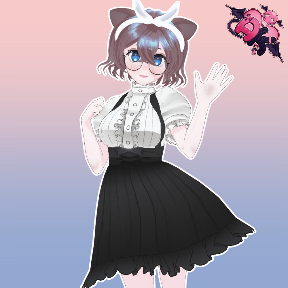 [Free] Cute Maid Dress with Ruffles