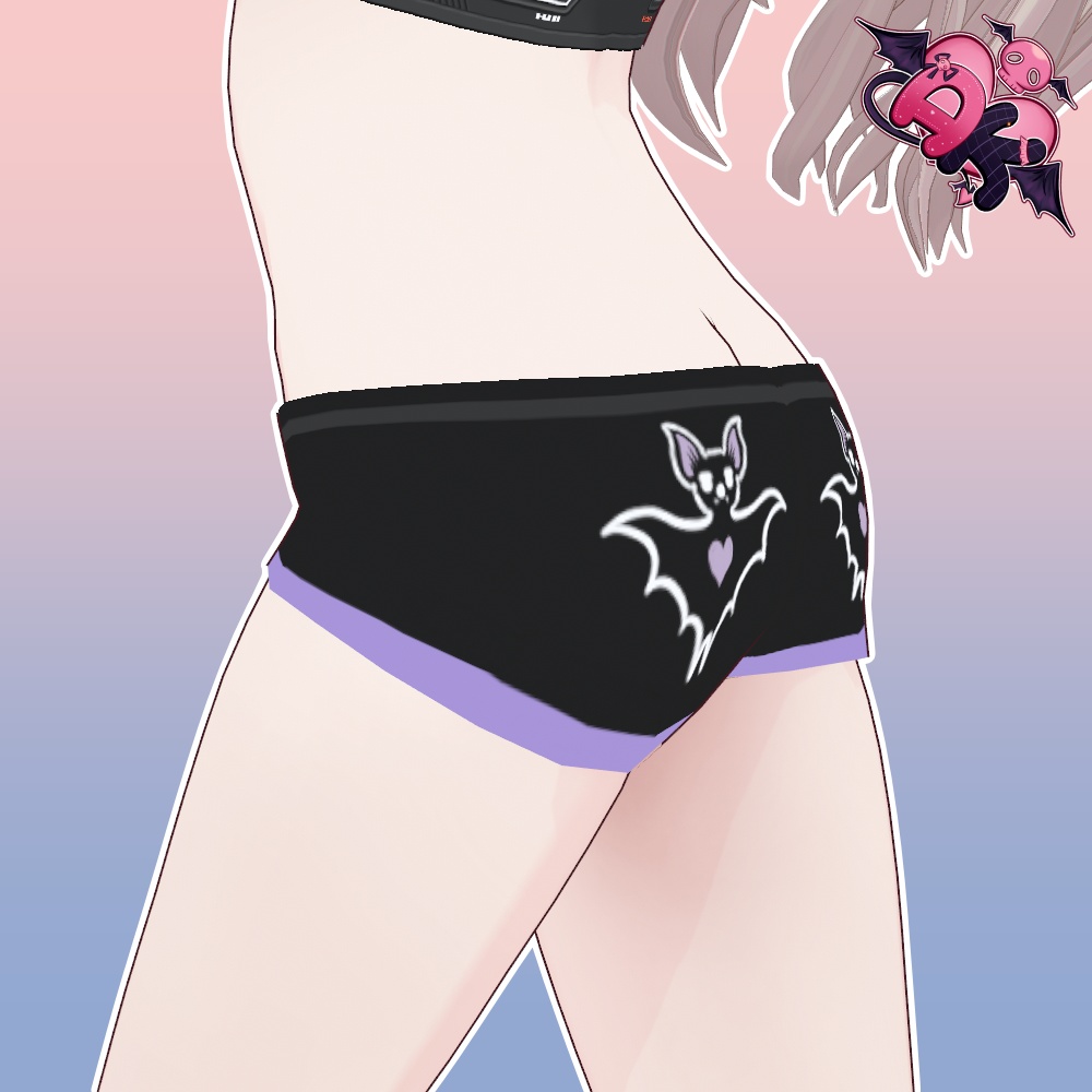 [Free] Bat Short Shorts
